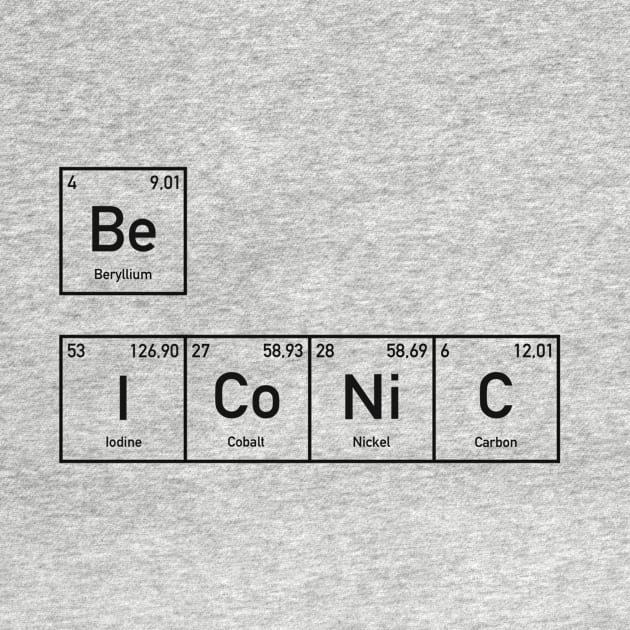 Elementary message: Be iconic by Improgism 